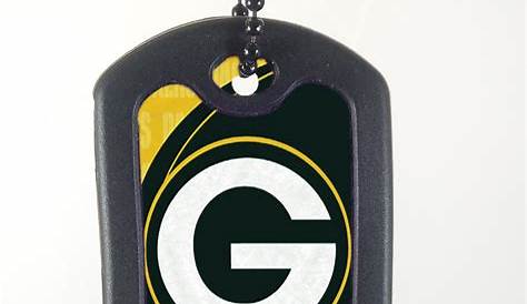 Stainless Steel Green Bay Packers Dog Tag Duo 27in Necklace JJ24464