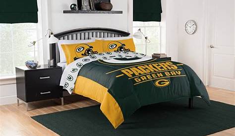 Green Bay Packers Twin Comforter Set | Comforters, Twin comforter sets