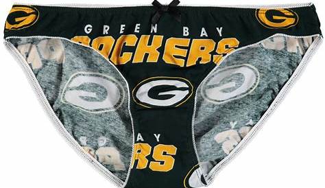 Green Bay Packers Women’s NFL “Sweep” Boy Brief Underwear | Packer Fan Cave