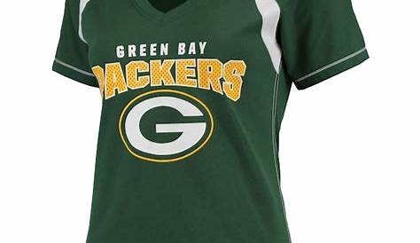 Women's Green Bay Packers Majestic Green Touchdown Queen T-Shirt