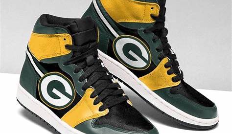 Green Bay Packers Mens High Top Big Logo Canvas Shoe FOCO