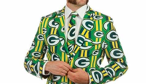 Forever Collectibles Men's Green Bay Packers Fan Suit Jacket - Macy's