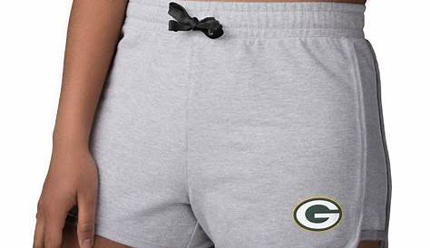 Green Bay Packers Ladies Sublime Knit Shorts - Green/Black | Green bay