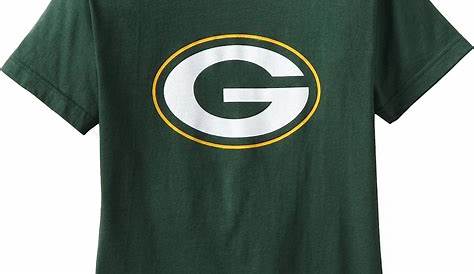 Green Bay Packers Youth Size NFL Official Distressed T-Shirt with Front