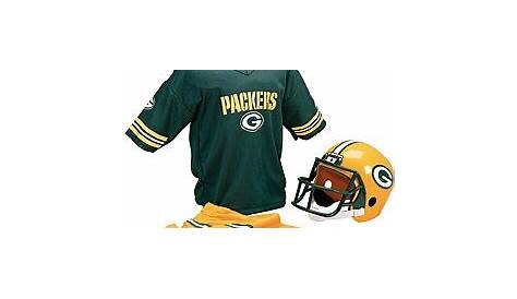 Franklin Sports NFL Green Bay Packers Deluxe Youth Uniform Set, Small