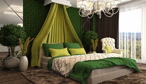Green Bedroom Ideas Decorating