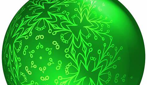 Green Xmas Ball PNG Clipart | Gallery Yopriceville - High-Quality Free