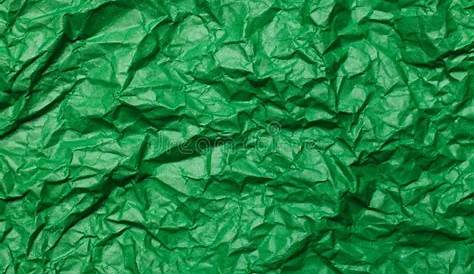 Green Crumpled Paper Background Stock Photo - Image of empty, paper