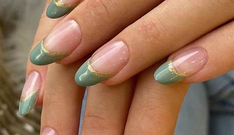 Green Nails With White Tips 38+ Nail Designs And Ideas