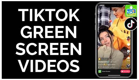 How to use TikTok's green screen effects | GEEKS