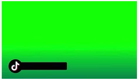 Tik Tok Green Screen Logo Loop Chroma Animation - YouTube