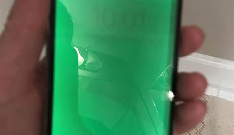 Green Spot On Iphone Screen