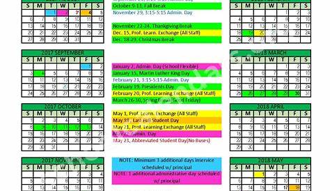 Greene County Schools Calendar