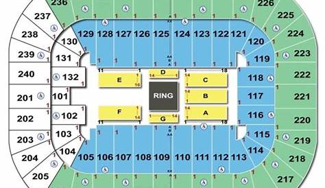 Greensboro Coliseum Seating Chart Seating Charts & Tickets
