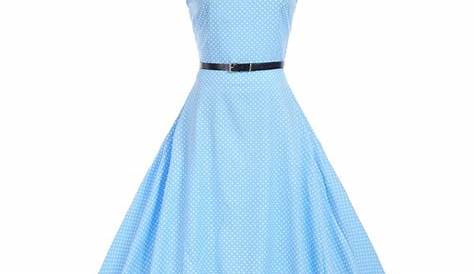 Greenville Boatneck Sleeveless Vintage 1950's Tea Dress With Belt Short