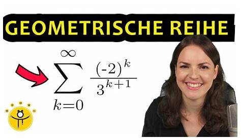 Grenzwert einer geometrischen Reihe bei gegebener Summenformel - YouTube