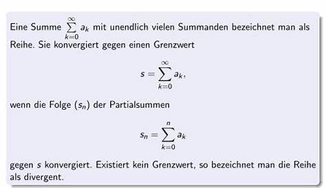 www.mathefragen.de - Der Grenzwert einer Reihe