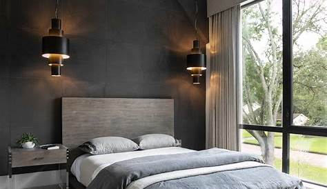 Grey And Black Bedroom Decor