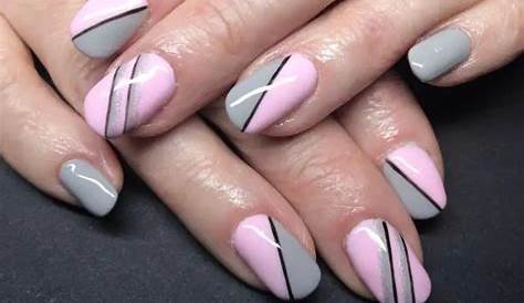 Grey And Pink Nail Art Ideas Best 20 Gray Designs Home Family