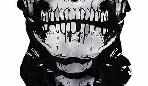 Skull Face Mask | Allbluetees.com