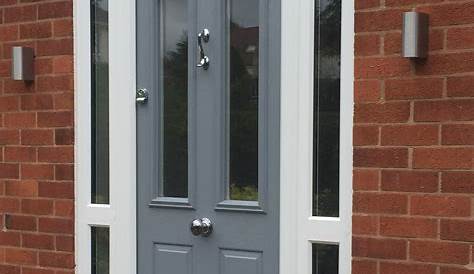 Grey Upvc Front Doors Uk Light Composite Door Installation Composite