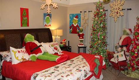 Grinch Bedroom Decor For A Grinchy Christmas