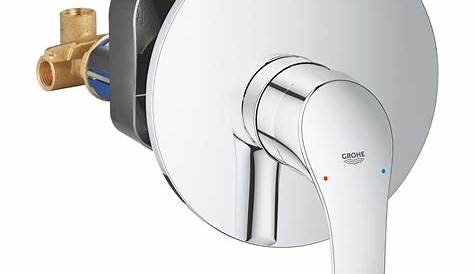 Grohe Eurosmart Shower Mixer GROHE Exposed Single Lever With 1