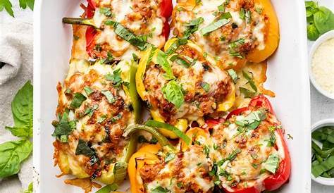 Ground Turkey Recipes Stuffed Peppers