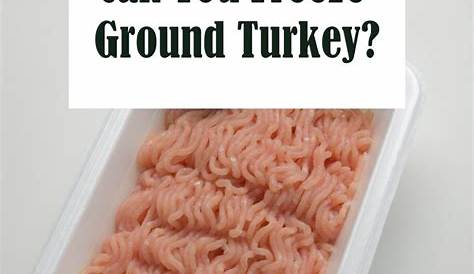 Ground Turkey Use Or Freeze By