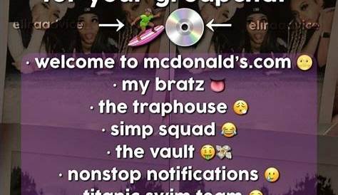 Funny Group Chat Names Snapchat & Funny Group Chat Names | Names for