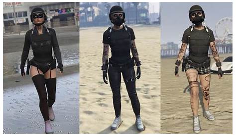 GTA 5 Online♡ HOT FEMALE OUTFIT COMPONENTS! (TryhardFreemode) (PS4