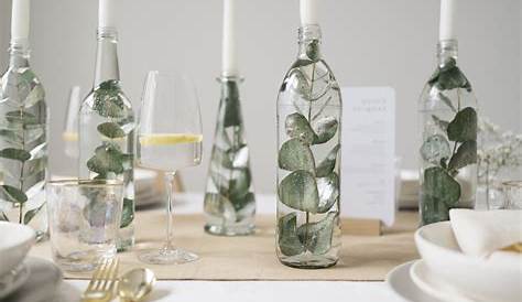 günstige tischdeko vasen selber machen Deco Table Communion, Decoration
