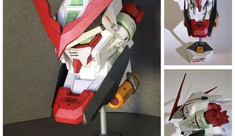 SD GAT-X103 Gundam Papercraft