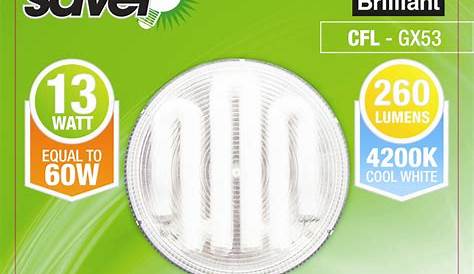Gx53 Globe Beacon Lighting LEDlux 9W 75mm GX53 In Cool White EBay