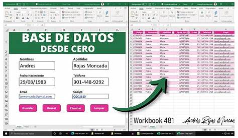 🥇 Cómo hacer una Base de Datos con Imágenes en Excel | El Tío Tech