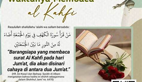 keutamaan membaca al-kahfi, pahala membaca surat al kahfi