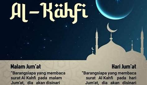 Jum'at berkah disunnahkan membaca surat Al Kahfi dan memperbanyak doa