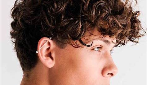 Hair Cut Style Curly Boy cut styles For Men With Thick 35