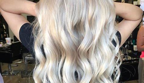 Hair Extensions Platinum Blonde