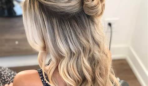 Hairstyles Up And Down Bridesmaid Hairstyle - Best Hairstyle