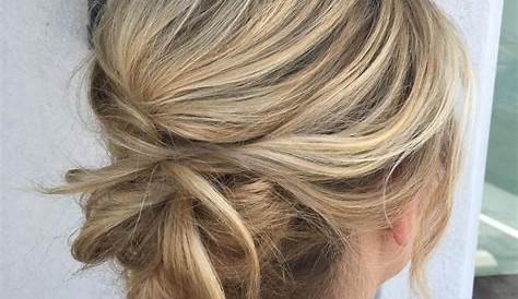 Hairstyles Updo For Thin Hair Messy Beautiful