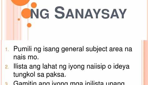 Hakbang Sa Pagsulat Ng Isang Larawang Sanaysay - espiritu hakbang