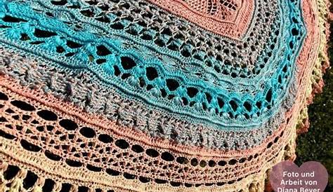 Halbmond-Tuch Crochet Bolero, Shawl Crochet Pattern, Crochet Chart