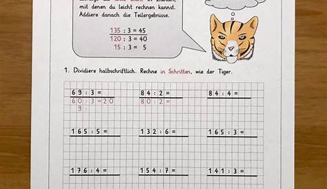 Halbschriftlich Rechnen Klasse 3 - nachhilfevomlehrer.de