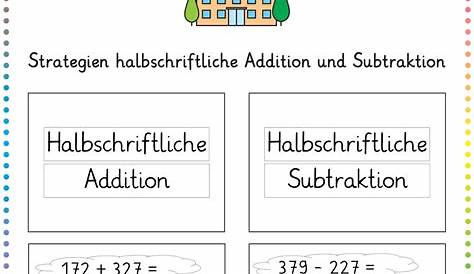 Halbschriftliche Addition (Klasse 3) - mathiki.de | 1000 | Math, Chart