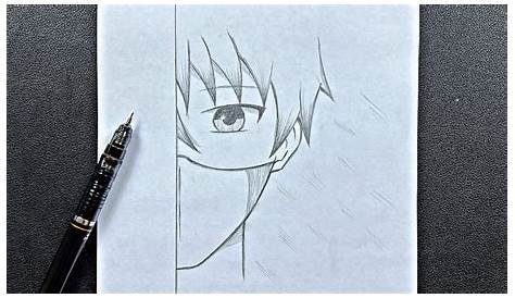 half a face sketch by SugoiMe on DeviantArt