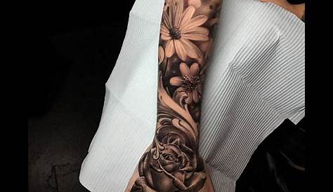 Floral Half Sleeve | Best tattoo design ideas