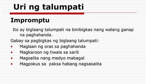 Halimbawa Ng Talumpati Tungkol Sa Wikang Pambansa