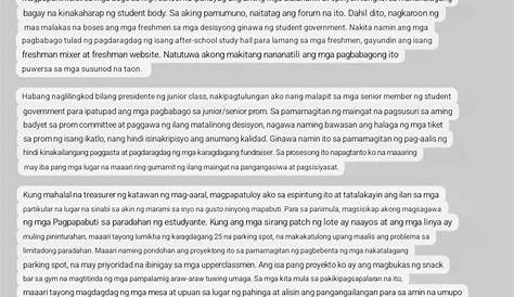Filipino Halimbawa Ng Opening Remarks Tagalog
