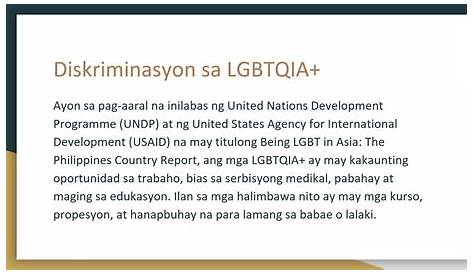 diskriminasyon - philippin news collections